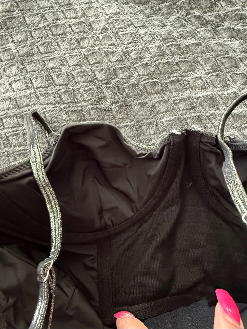 Forever 21 metallic silver